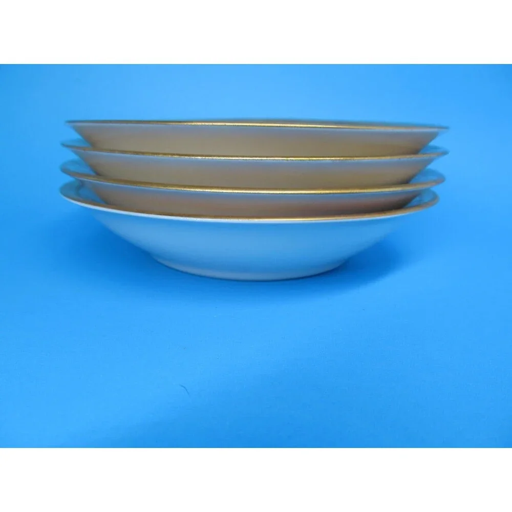 Theodore Haviland New York Berkeley Set Of 4 Gold Trim 5